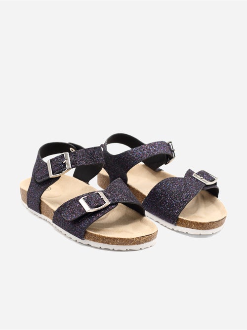 Sandales à scratchs - Kiabi
