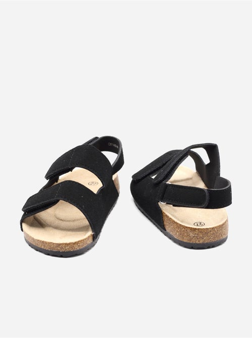 Sandales à scratchs - Kiabi