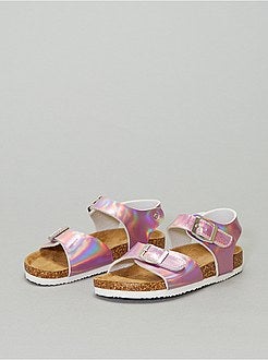 Sandales à scratchs - Kiabi