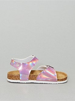 Sandales à scratchs - Kiabi