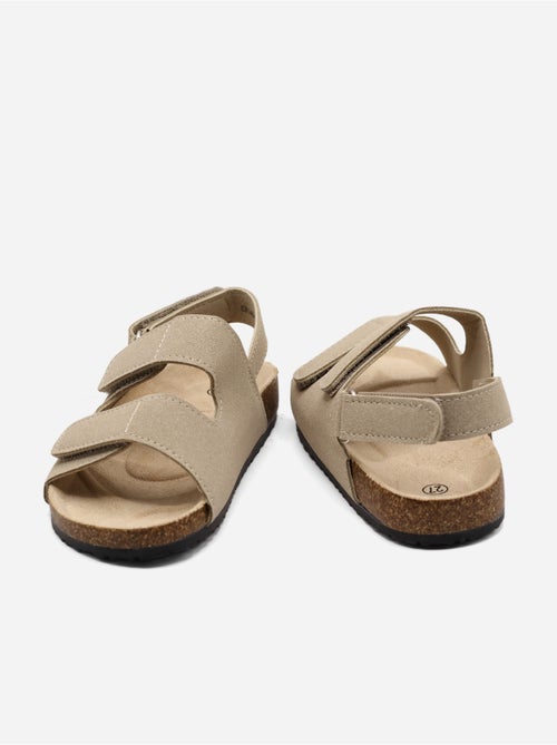 Sandales à scratchs - Kiabi