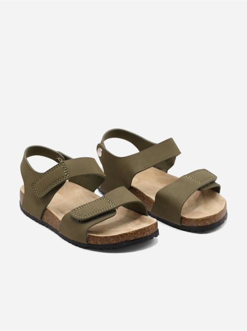 Sandales à scratchs - Kiabi