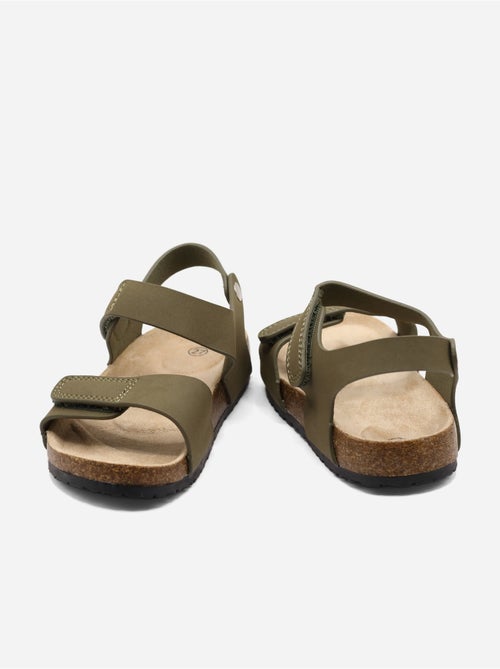 Sandales à scratchs - Kiabi