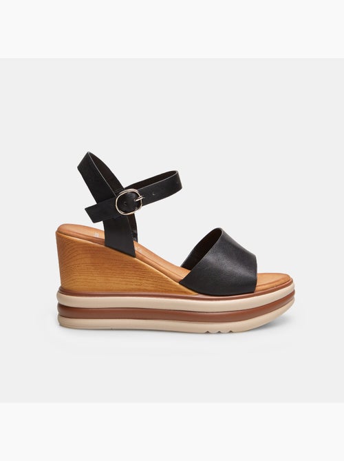 Sandales à semelle compensée BATA - Kiabi