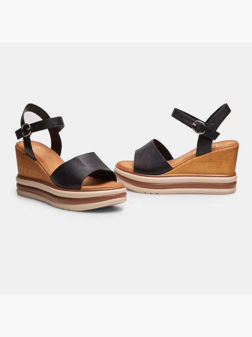 Sandales à semelle compensée BATA - Kiabi