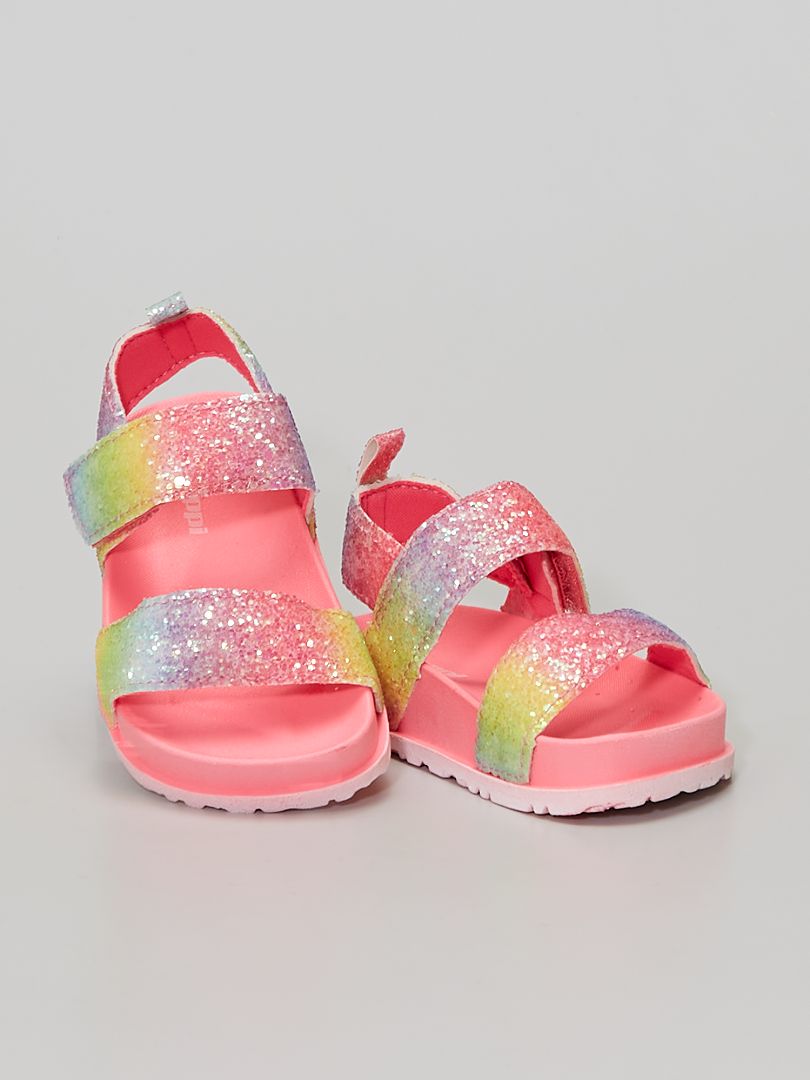 Chaussures Princesse Strass Arc En Ciel