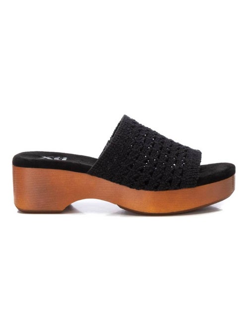 Sandales à talon à enfiler - Kiabi