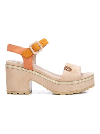 Sandales à talon avec boucle