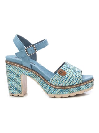 Sandales à talon avec boucle