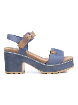 Sandales à talon avec boucle