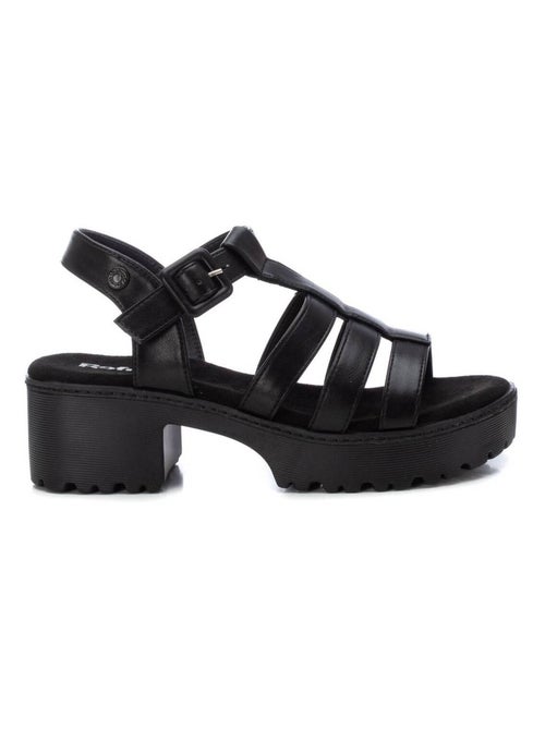 Sandales à talon avec boucle - Kiabi