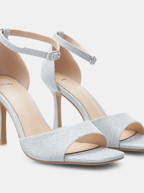 Sandales  à talon avec bride à la cheville BATA - Kiabi