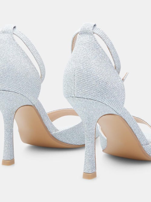 Sandales  à talon avec bride à la cheville BATA - Kiabi