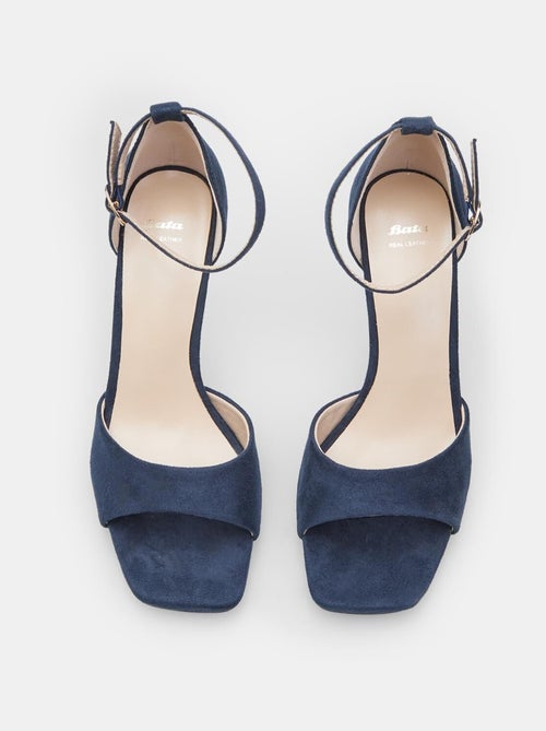 Sandales  à talon avec bride à la cheville BATA - Kiabi