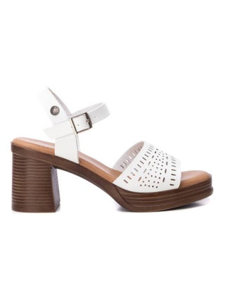 Sandales à talon avec bride cheville