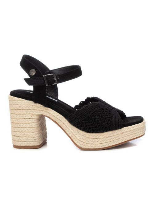 Sandales à talon avec bride cheville - Kiabi