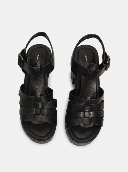 Sandales à talon avec semelle crantée BATA - Kiabi