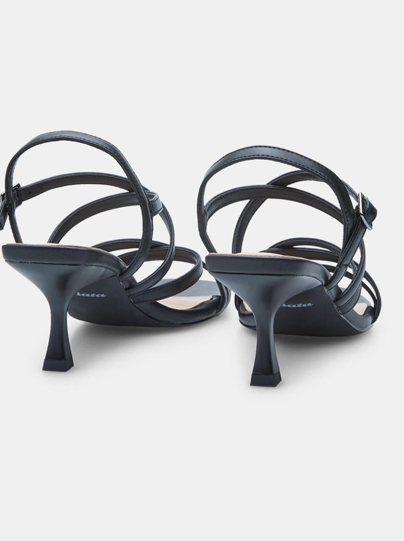 Sandales  à talon BATA Noir - Kiabi