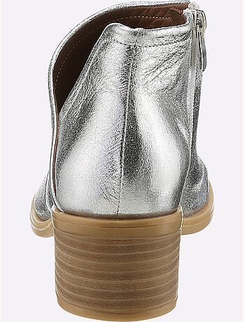 Sandales Cuir Nappa De Vache - Taille Standard - Helline