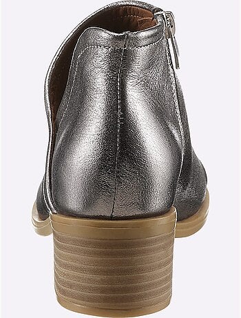 Sandales Cuir Nappa De Vache - Taille Standard - Helline