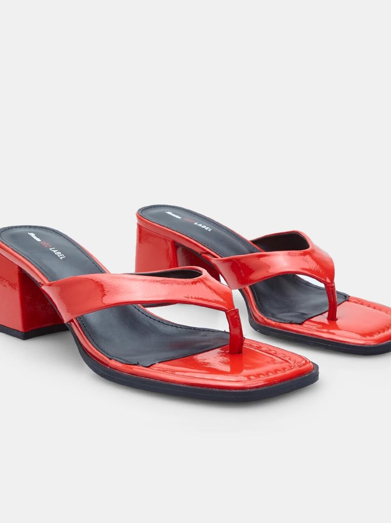 Sandales à talon confortables  BATA RED LABEL Rouge - Kiabi