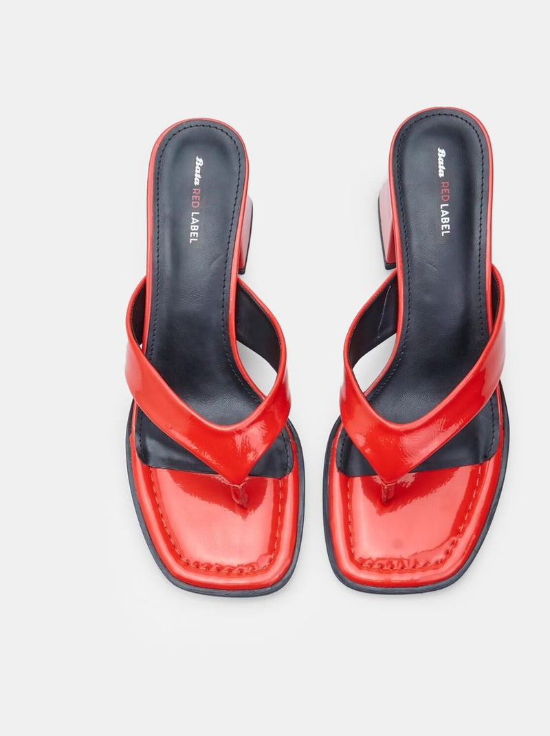 Sandales à talon confortables  BATA RED LABEL Rouge - Kiabi