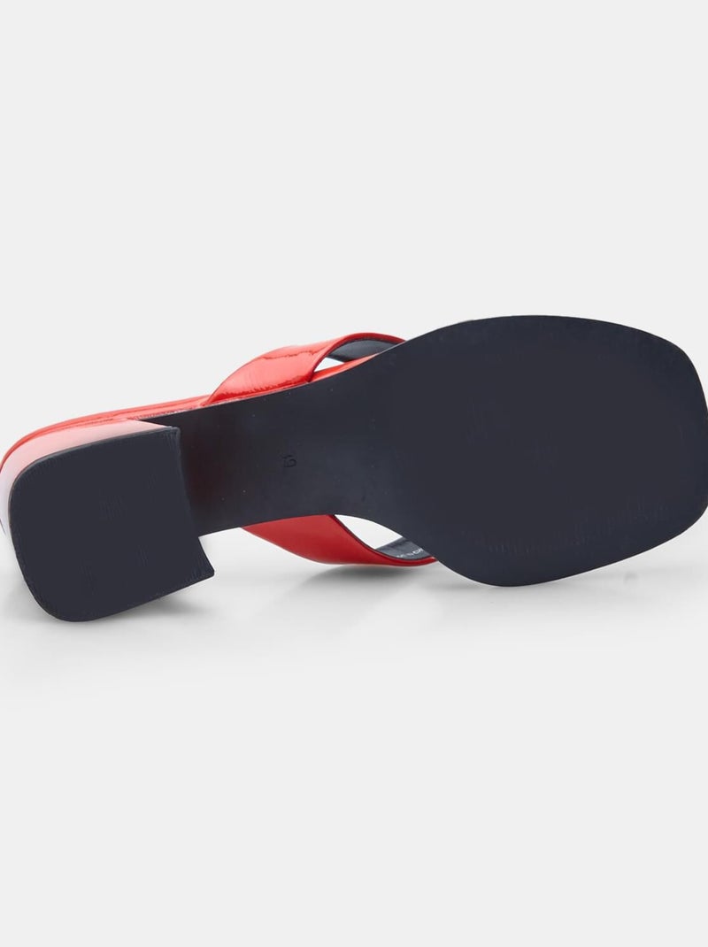 Sandales à talon confortables  BATA RED LABEL Rouge - Kiabi