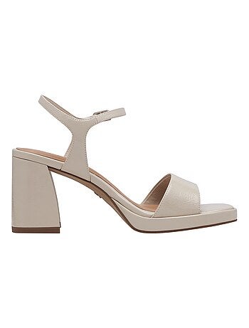 Sandales à Talon Cuir Tamaris