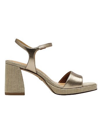 Sandales à Talon Cuir Tamaris