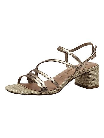 Sandales à Talon Cuir Tamaris