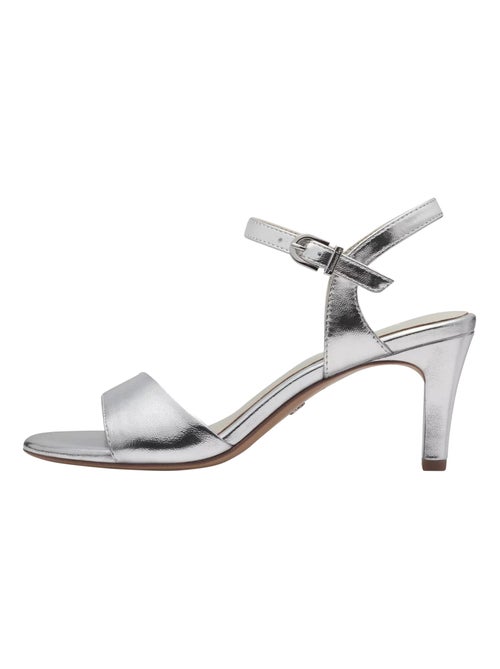 Sandales à Talon Cuir Tamaris Touch-It - Kiabi