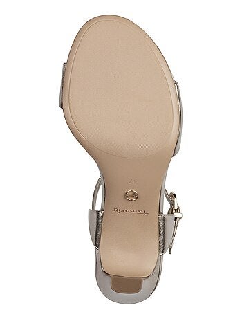 Sandales à Talon Cuir Tamaris Touch-It