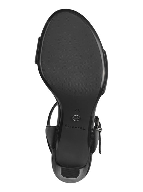 Sandales à Talon Cuir Tamaris Touch-It - Kiabi