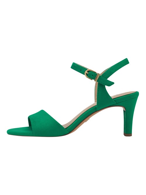 Sandales à Talon Cuir Tamaris Touch-It - Kiabi