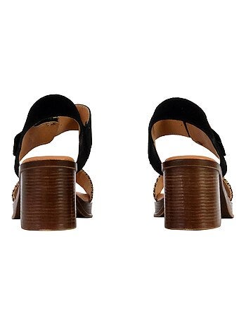 Sandales à Talon Cuir The Divine Factory Alenoa