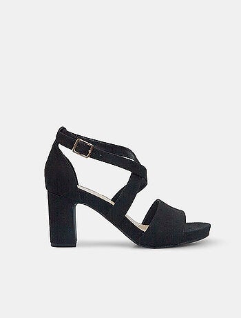 Sandales à talon de 7 cm et plateforme de 1 cm BATA