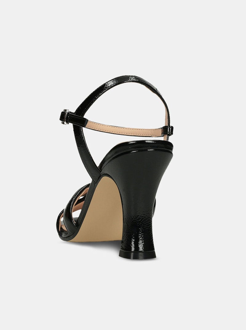 Sandales à talon de 9 cm BATA Noir - Kiabi