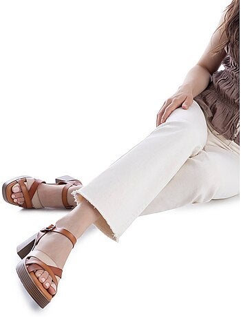 Sandales à talon femme