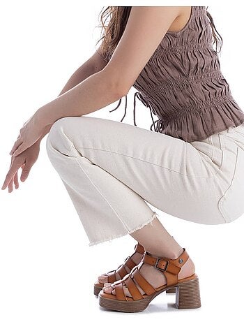 Sandales à talon femme