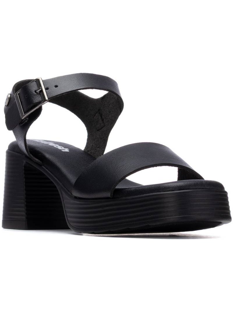 Sandales à talon femme Noir - Kiabi