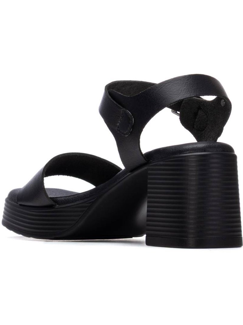 Sandales à talon femme Noir - Kiabi
