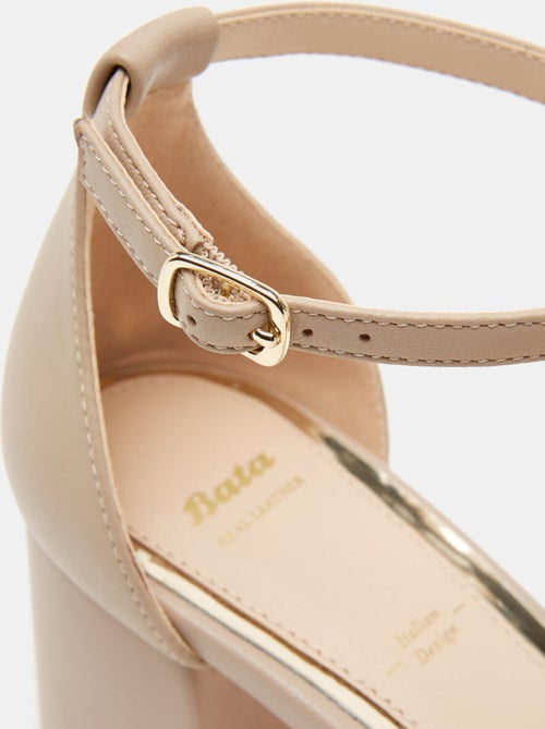 Sandales à talon large BATA - Kiabi
