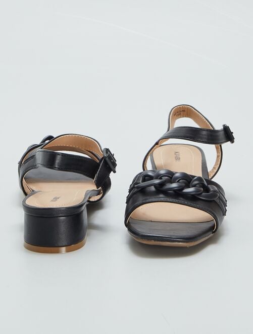 Sandales à talon - Kiabi