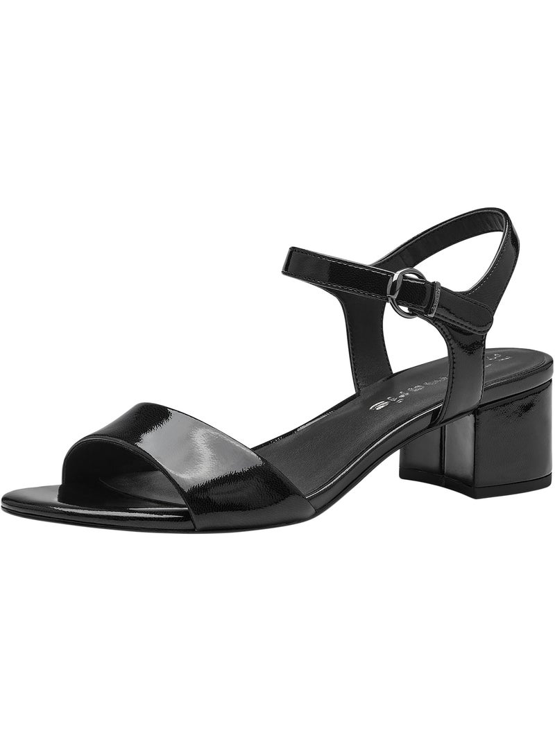 Sandales à Talon Tamaris Noir - Kiabi