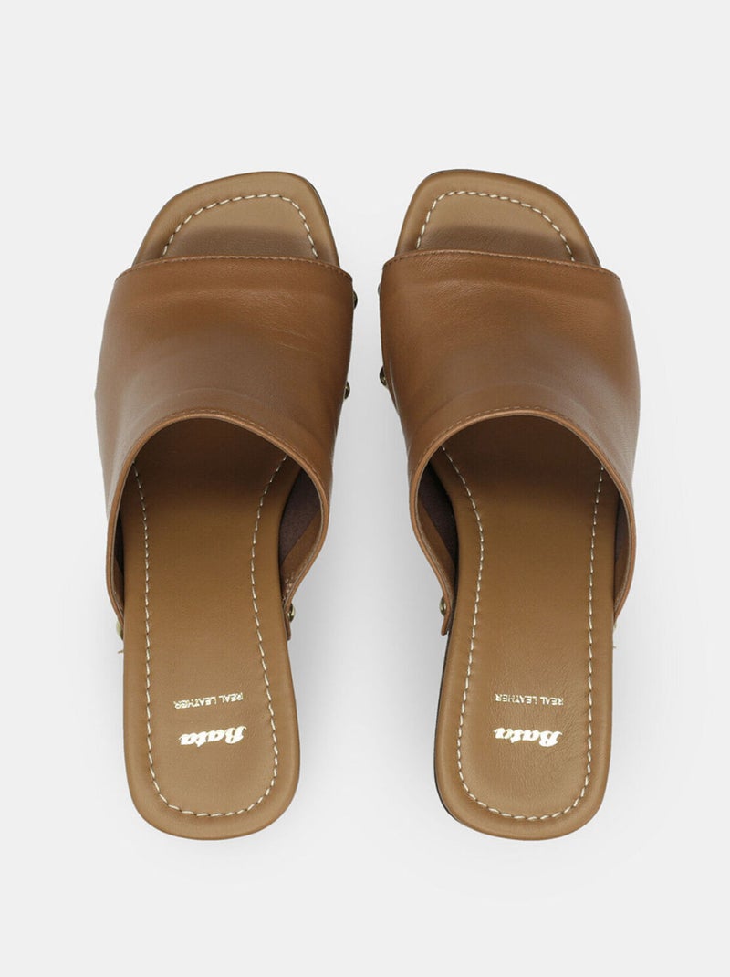 Sandales à talons - BATA Bronze - Kiabi