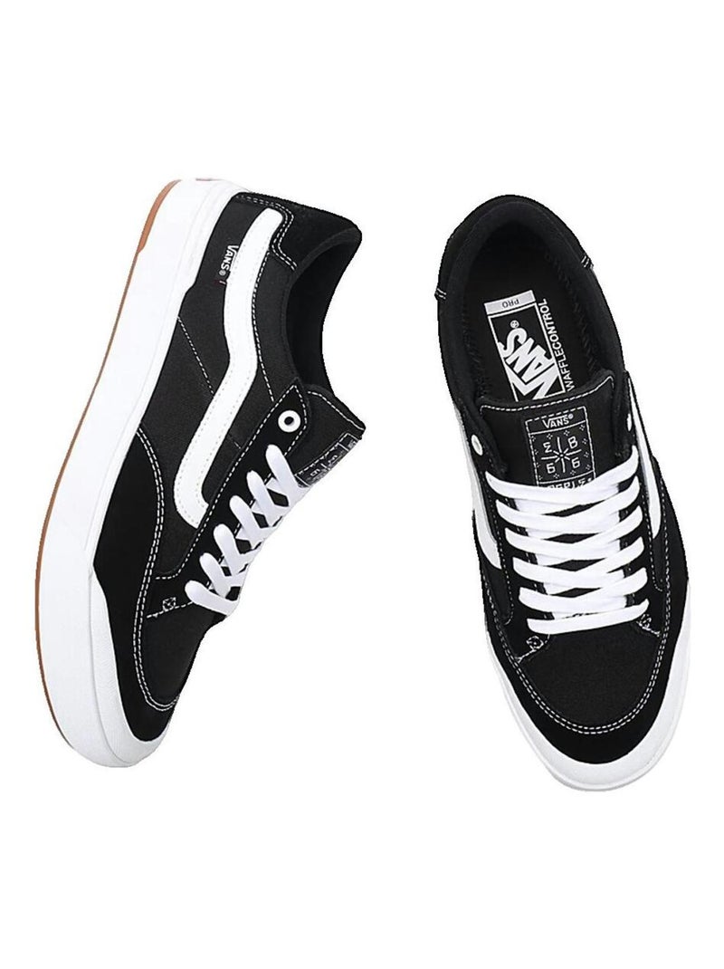 Sandales à talons 66 Classic Slip-On Platform en textile Vans Noir - Kiabi