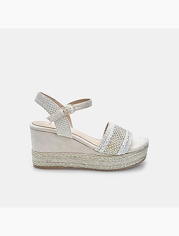 Sandales à talons compensés BATA