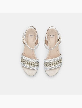 Sandales à talons compensés BATA