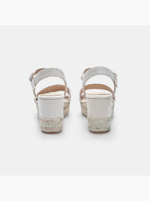 Sandales à talons compensés BATA - Kiabi