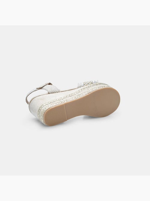 Sandales à talons compensés BATA - Kiabi